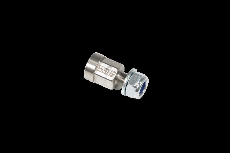 Radoxx adapter til sykkelvogn for fast bakaksel og navgir med FG 10,5 eller 13/32″ × 26-gjenger, skive og låsemutter